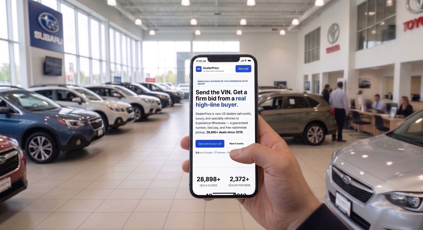 Getting a real number for your car from your phone
